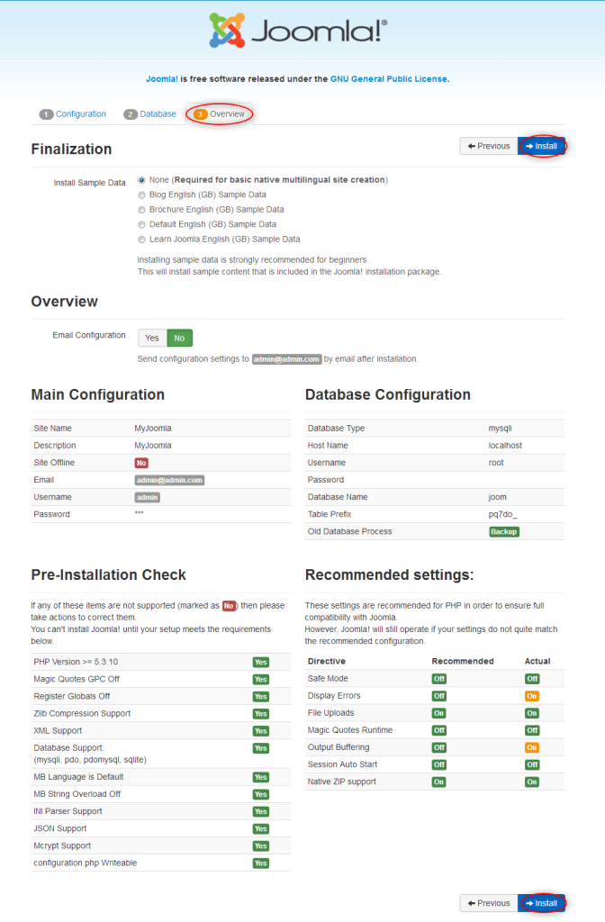 fields marked with an asterisk are required joomla