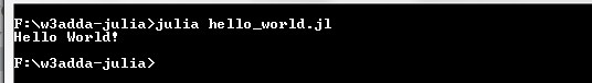 julia-hello-world-script