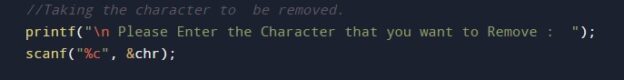 c-program-to-remove-first-occurrence-of-a-character-in-a-string-w3adda