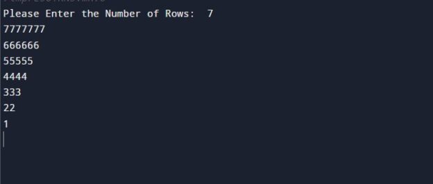 c-program-to-print-inverted-right-triangle-number-pattern-w3adda