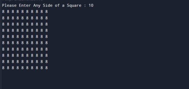 c-program-to-print-square-number-pattern-w3adda